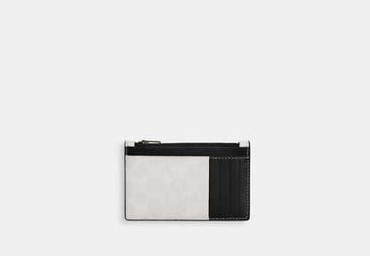 Zip Card Case In Signature Canvas