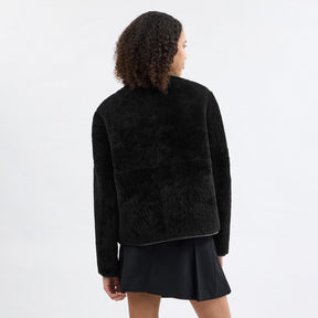 Fluffy Shearling Coat