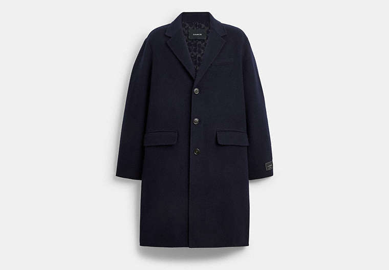 Double Faced Wool Coat