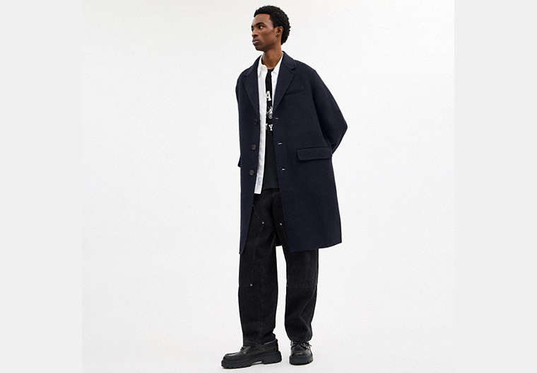 Double Faced Wool Coat