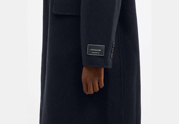 Double Faced Wool Coat