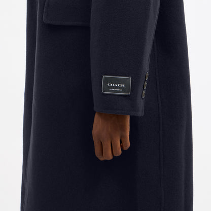 Double Faced Wool Coat