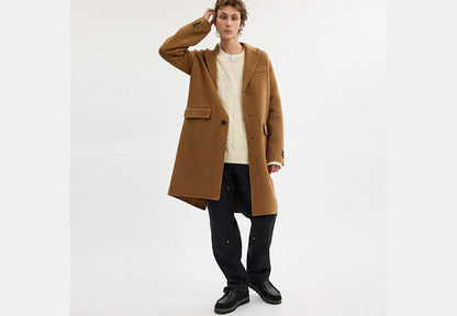 Double Faced Wool Coat