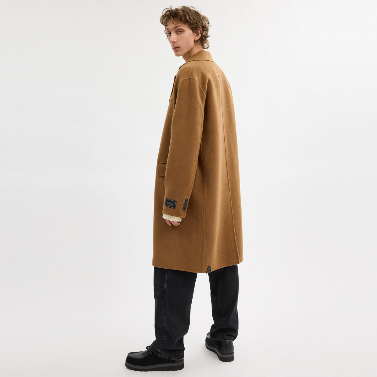 Double Faced Wool Coat