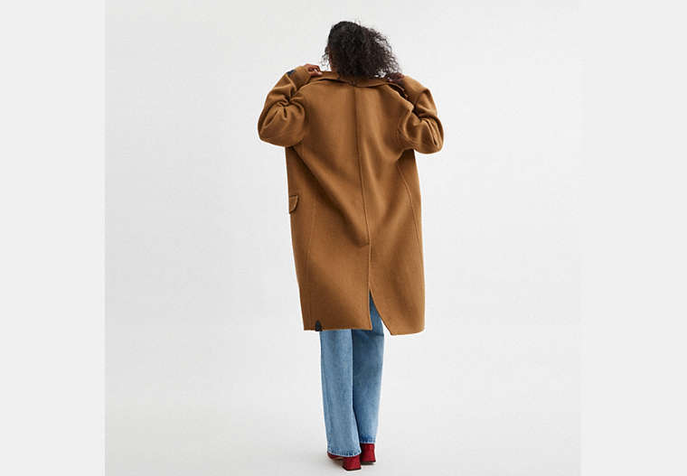 Double Faced Wool Coat