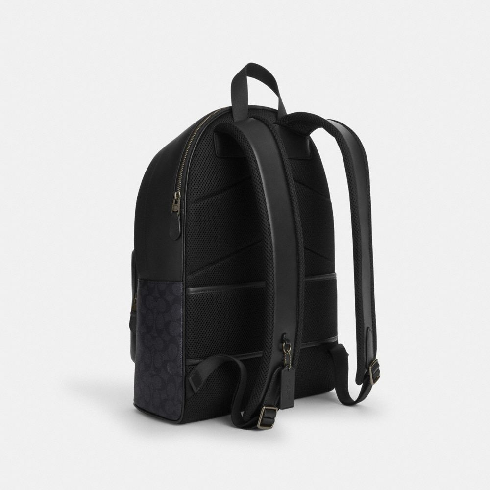 West Backpack In Signature Canvas