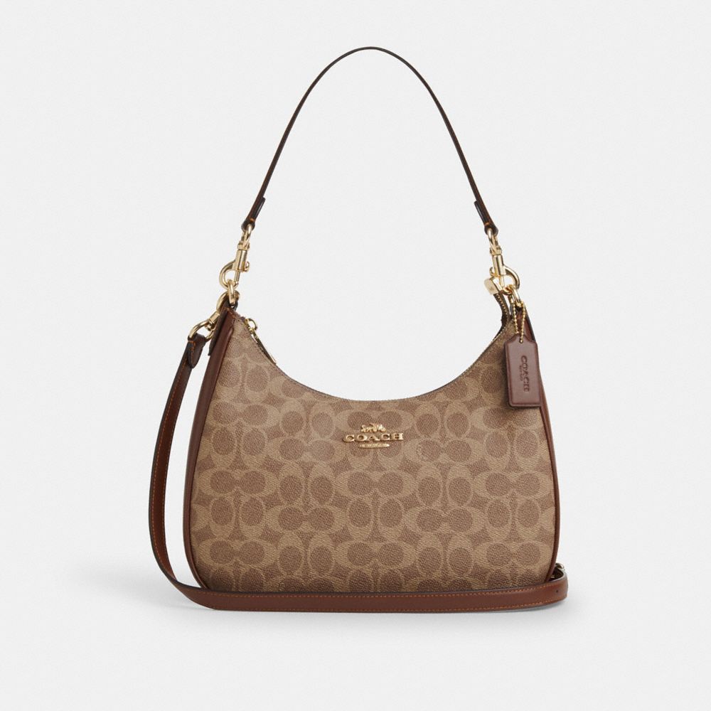 Teri Hobo Bag In Signature Canvas