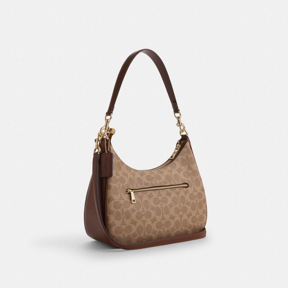 Teri Hobo Bag In Signature Canvas