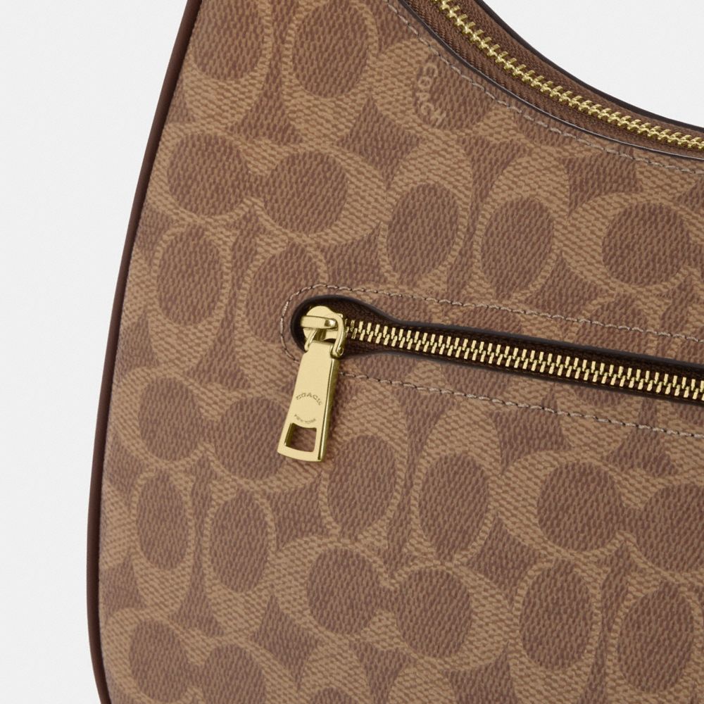 Teri Hobo Bag In Signature Canvas