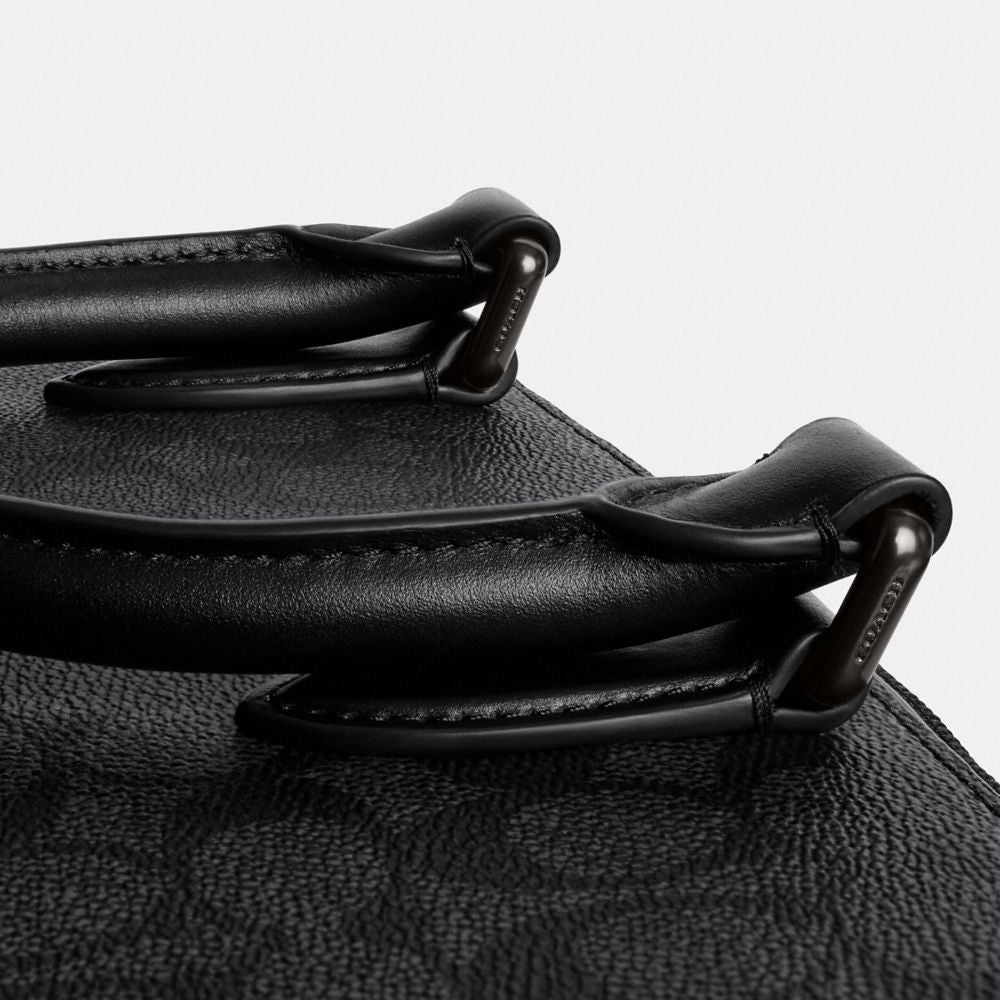 Gotham Slim Briefcase In Signature Canvas