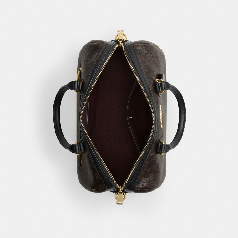 Rowan Large Satchel Bag In Signature Canvas
