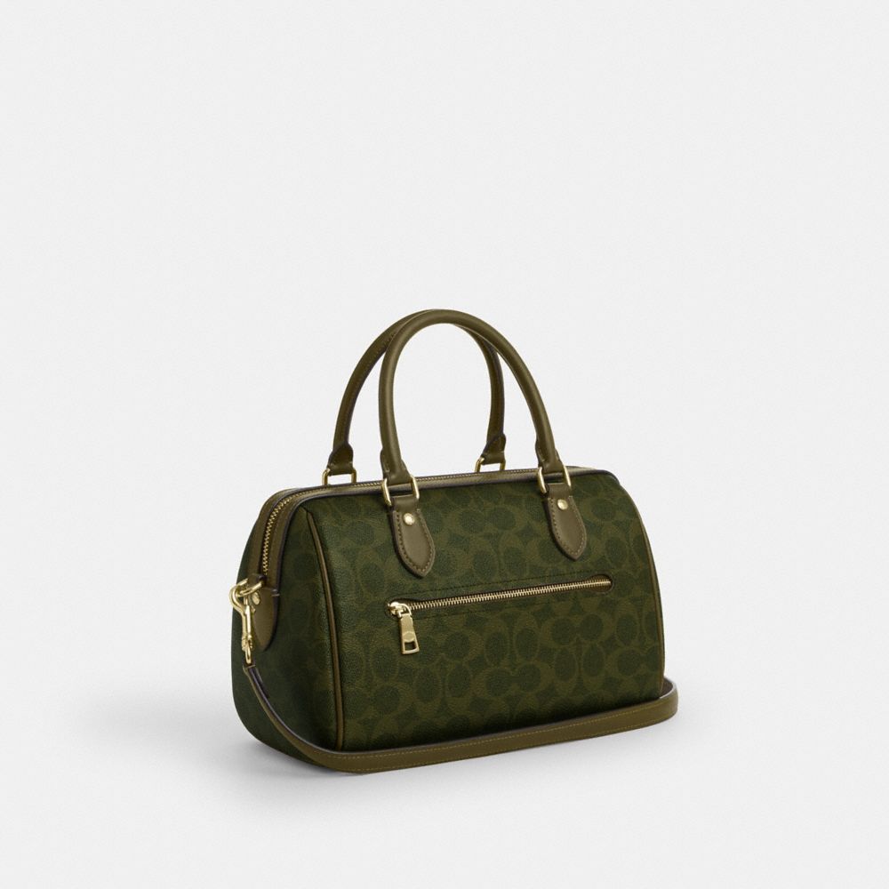 Rowan Satchel Bag In Signature Canvas