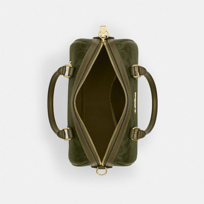 Rowan Satchel Bag In Signature Canvas