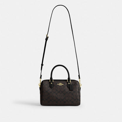Rowan Satchel Bag In Signature Canvas