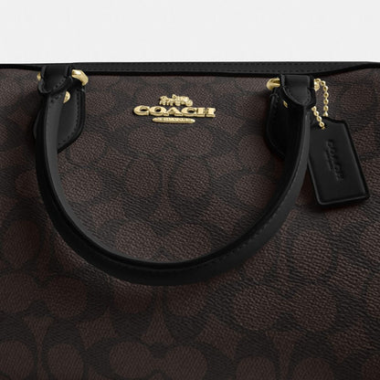 Rowan Satchel Bag In Signature Canvas