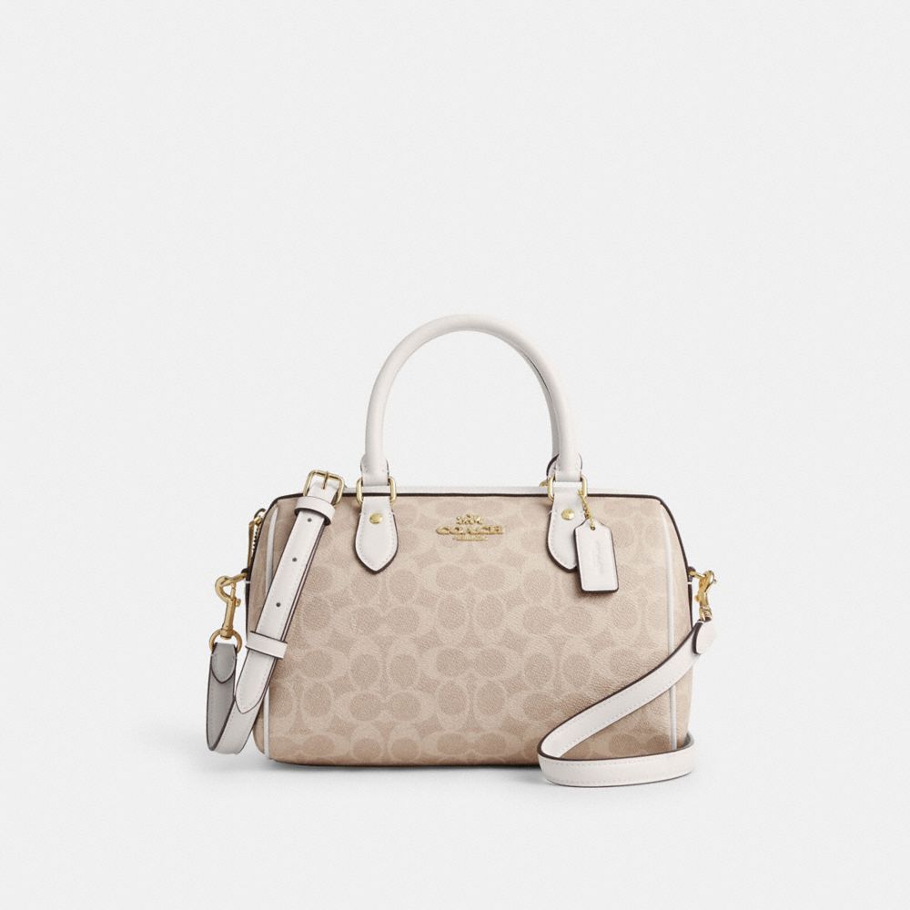 Rowan Satchel Bag In Signature Canvas