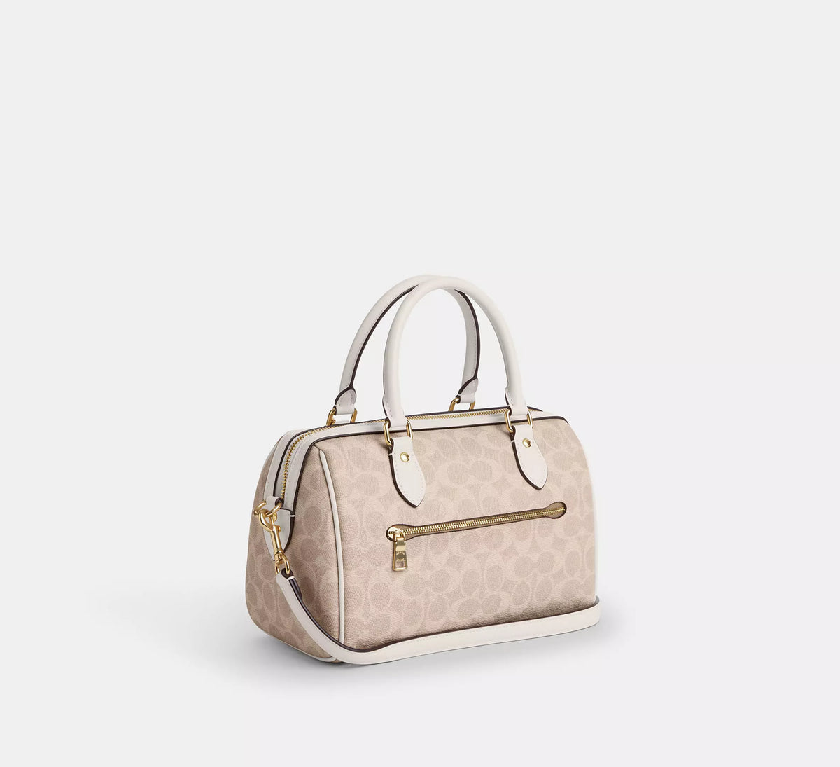 Coach Rowan Satchel Bag In Signature Canvas - Bags | Shop From The Mirage