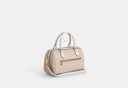 Rowan Satchel Bag In Signature Canvas