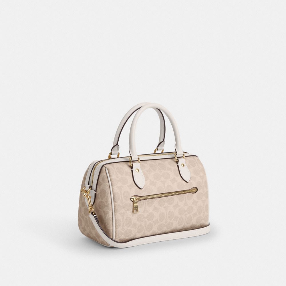 Rowan Satchel Bag In Signature Canvas