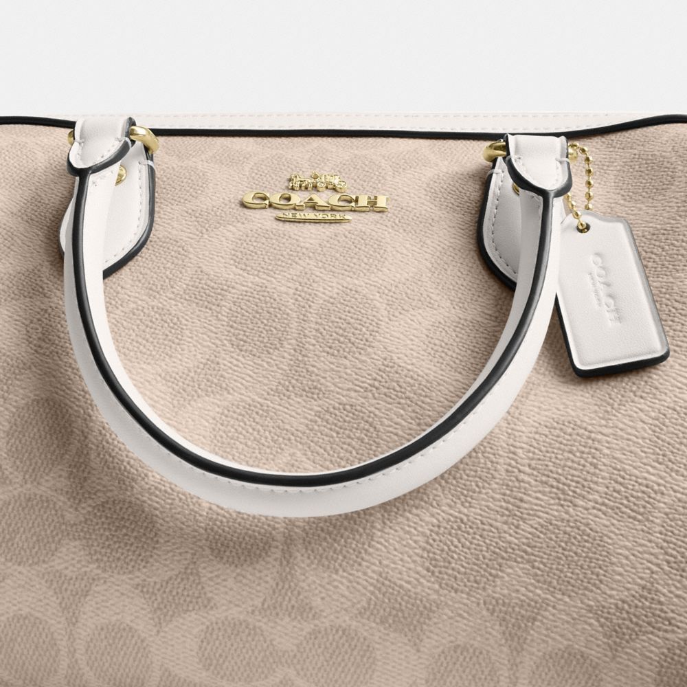 Rowan Satchel Bag In Signature Canvas