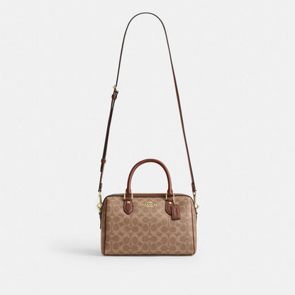 Rowan Satchel Bag In Signature Canvas