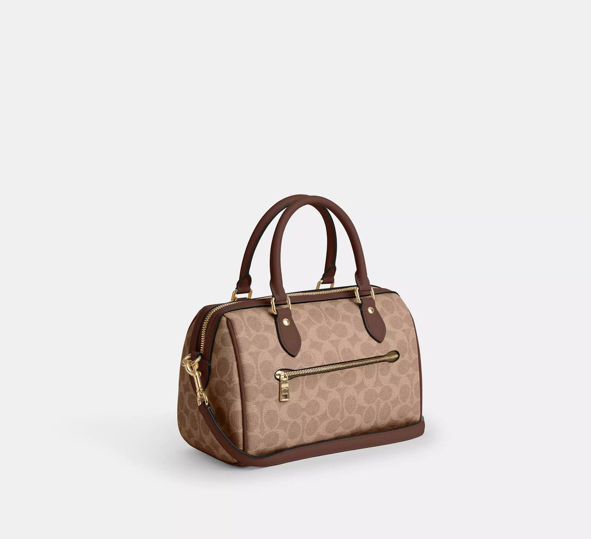 Coach Rowan Satchel Bag In Signature Canvas - Bags | Shop From The Mirage