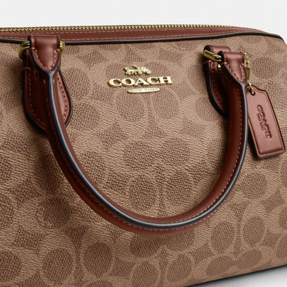 Rowan Satchel Bag In Signature Canvas