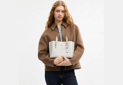 Mollie Tote Bag 25 In Signature Canvas