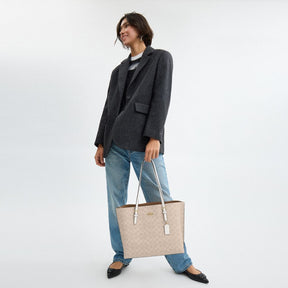 Mollie Tote Bag In Signature Canvas