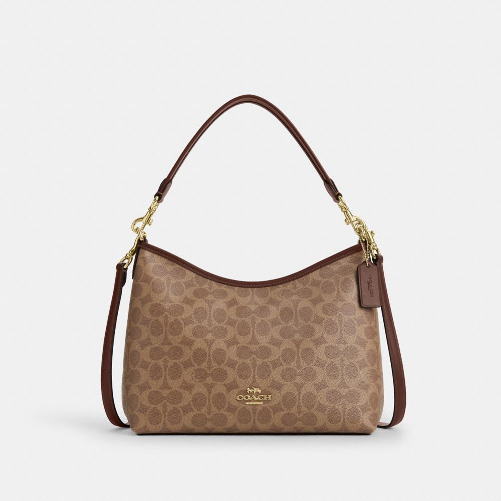 Laurel Shoulder Bag In Signature Canvas