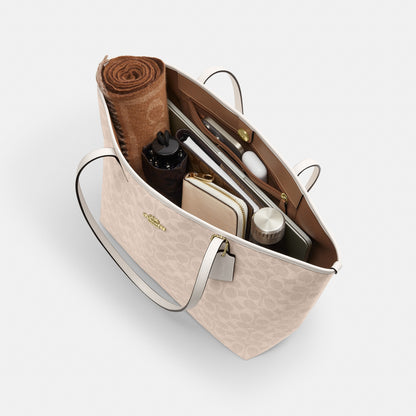City Tote Bag In Signature Canvas