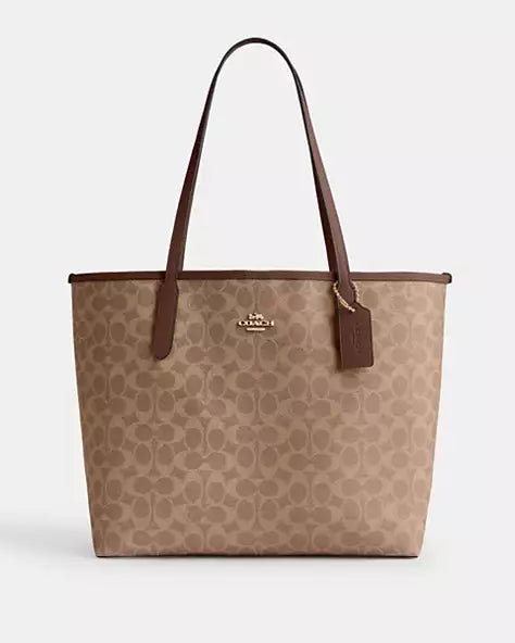 City Tote Bag In Signature Canvas