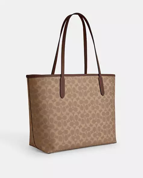 City Tote Bag In Signature Canvas
