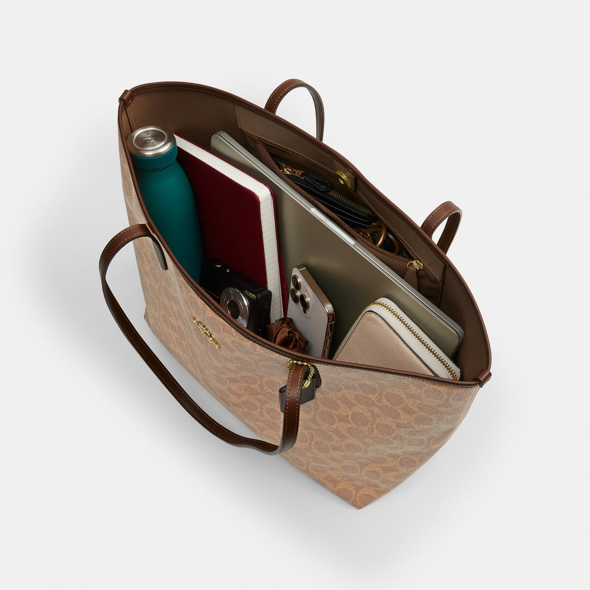 City Tote Bag In Signature Canvas