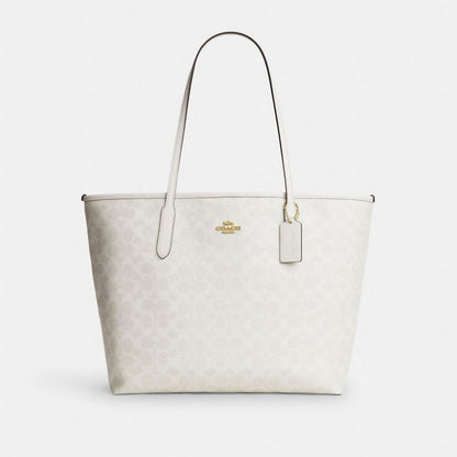 City Tote Bag In Signature Canvas
