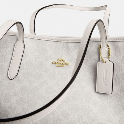 City Tote Bag In Signature Canvas