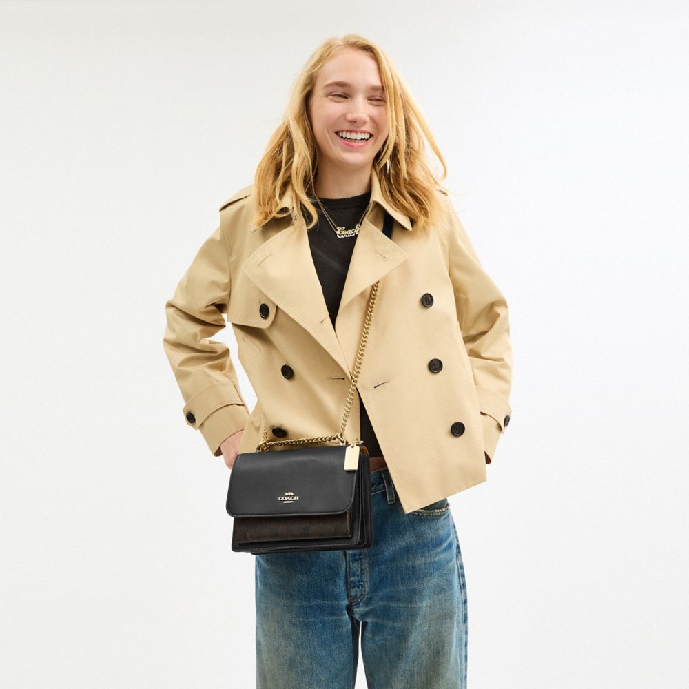 Klare Crossbody Bag In Signature Canvas