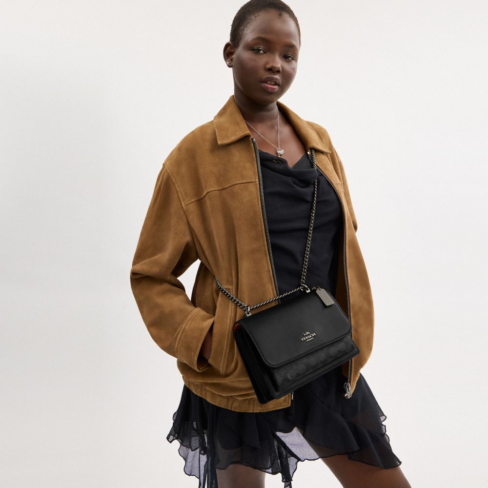 Klare Crossbody Bag In Signature Canvas
