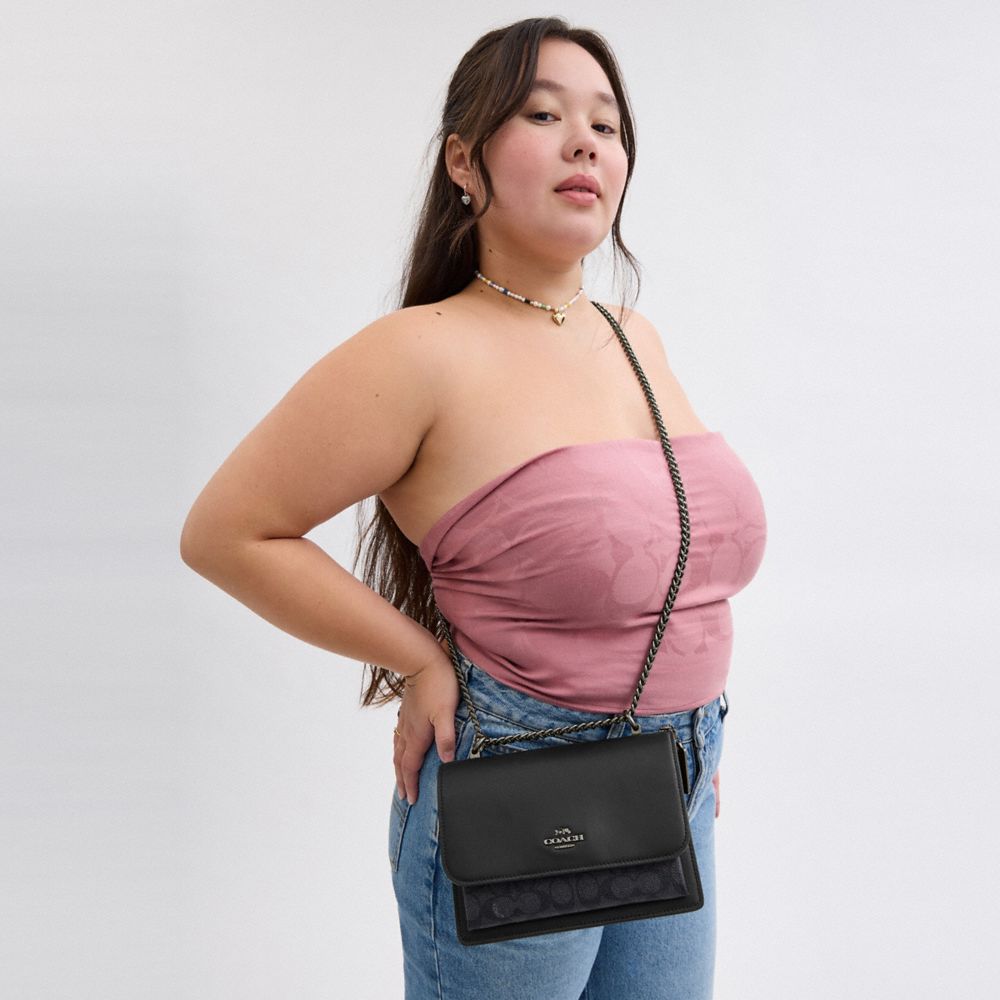 Klare Crossbody Bag In Signature Canvas