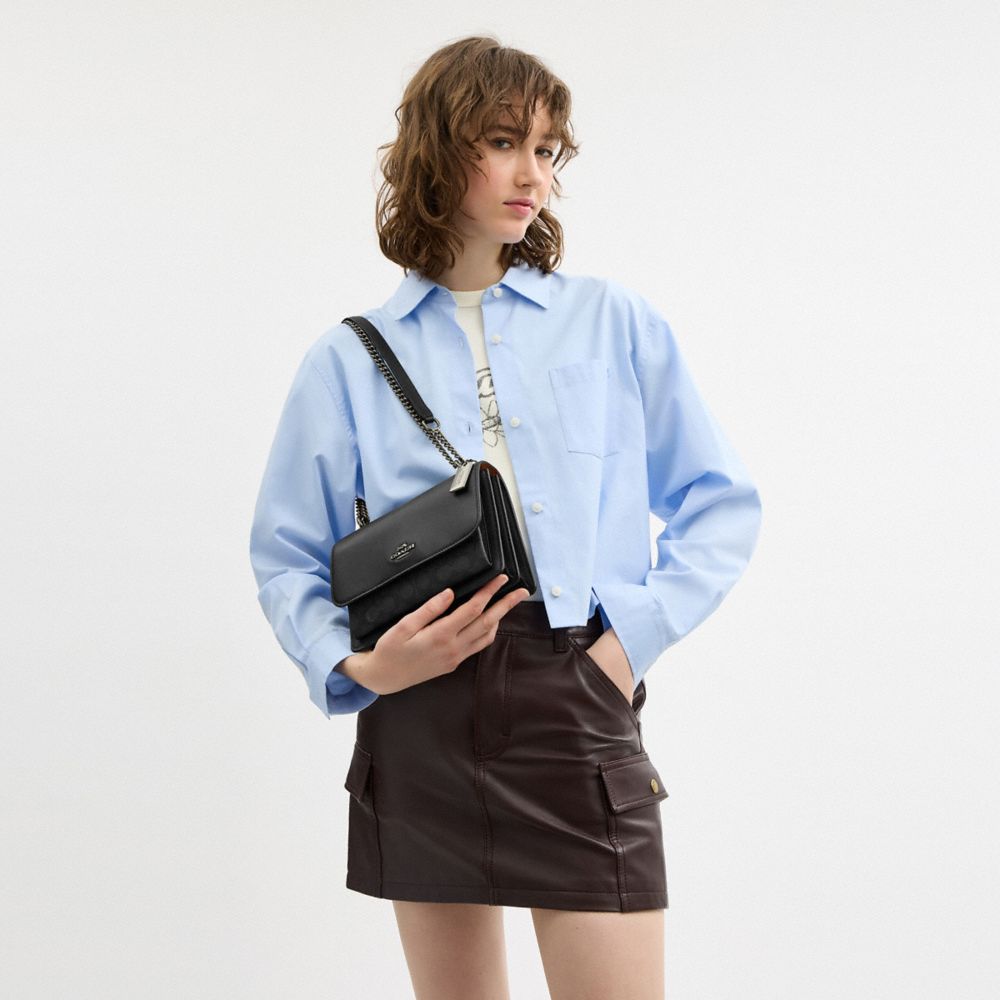 Klare Crossbody Bag In Signature Canvas
