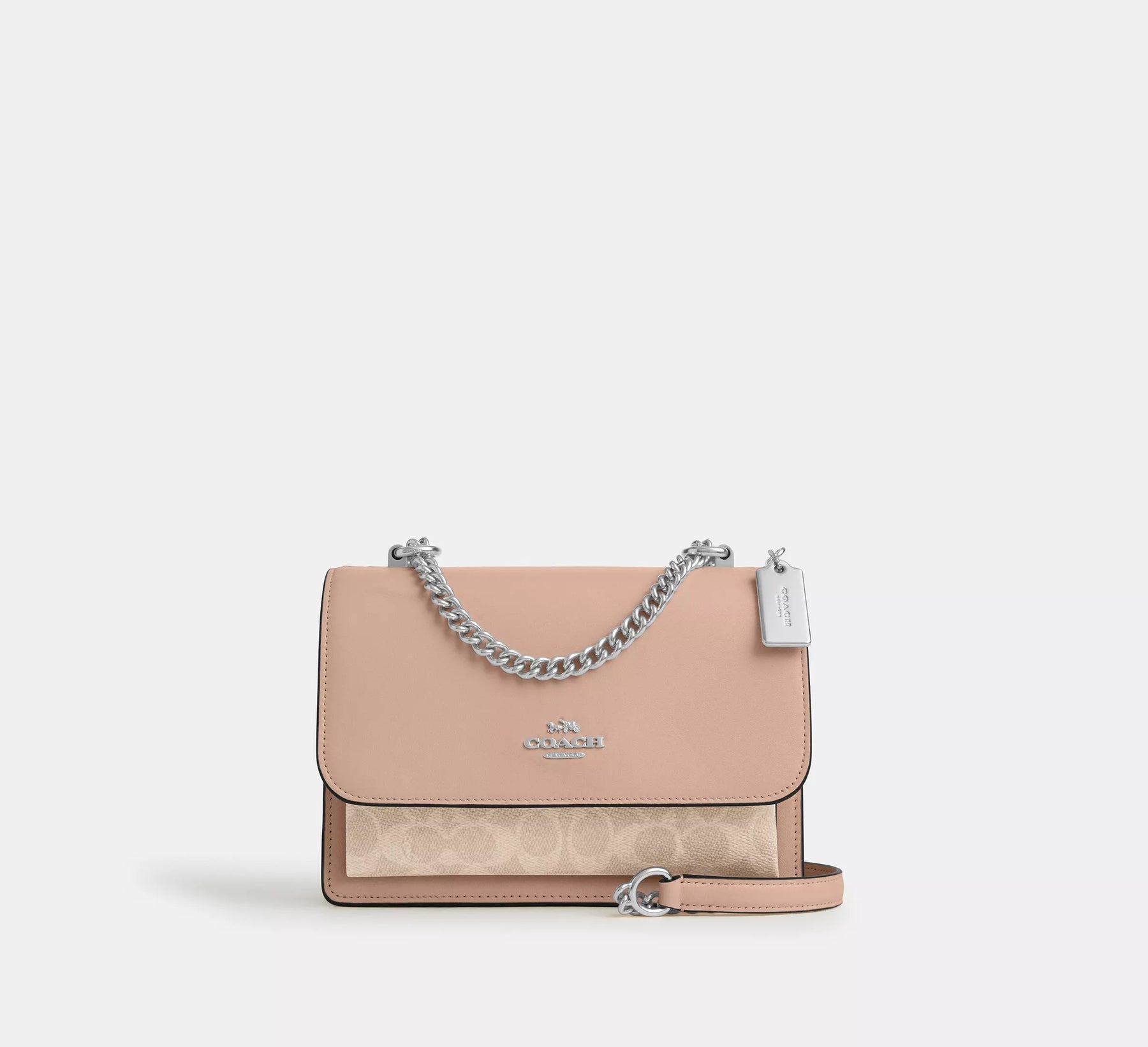 Klare Crossbody Bag In Signature Canvas With Rivets