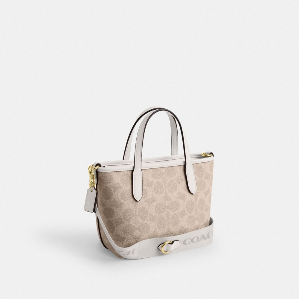 City Mini Tote Bag In Signature Canvas