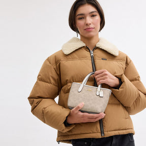 City Mini Tote Bag In Signature Canvas