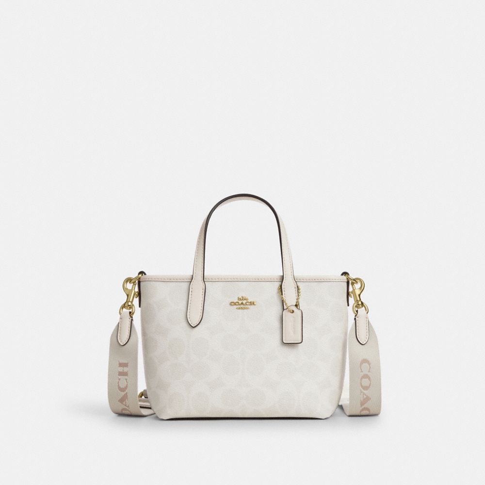 City Mini Tote Bag In Signature Canvas