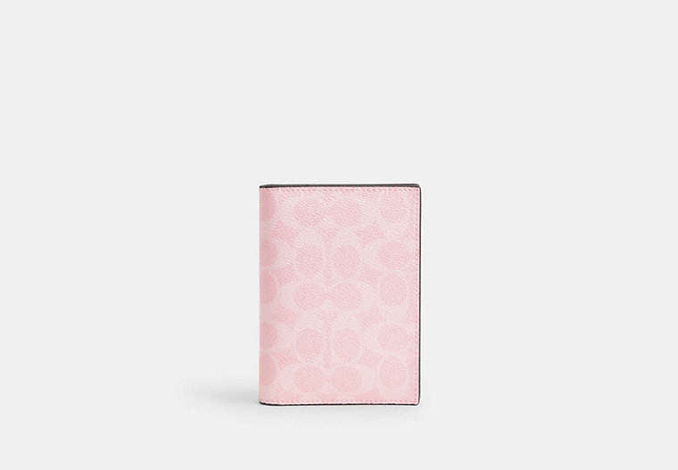 Passport Card Case In Signature Canvas
