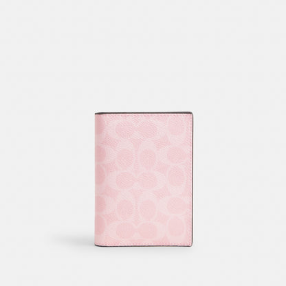 Passport Card Case In Signature Canvas