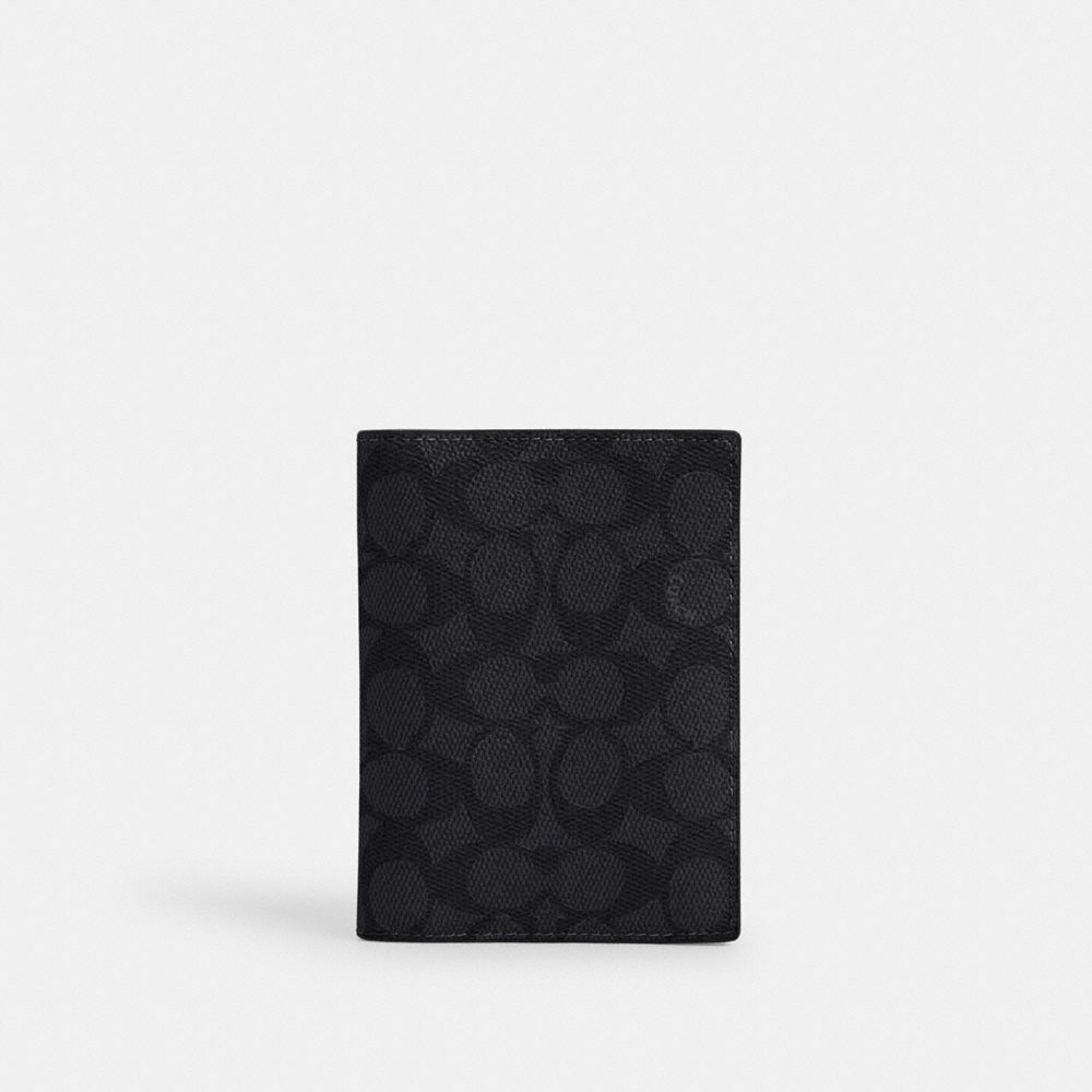 Passport Card Case In Signature Canvas