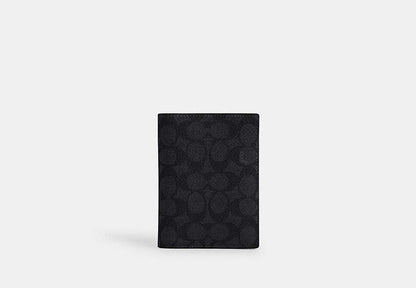 Passport Card Case In Signature Canvas