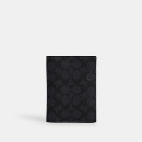 Passport Card Case In Signature Canvas