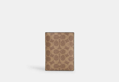 Passport Card Case In Signature Canvas